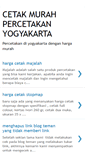 Mobile Screenshot of cetakmurah.dijogja.com